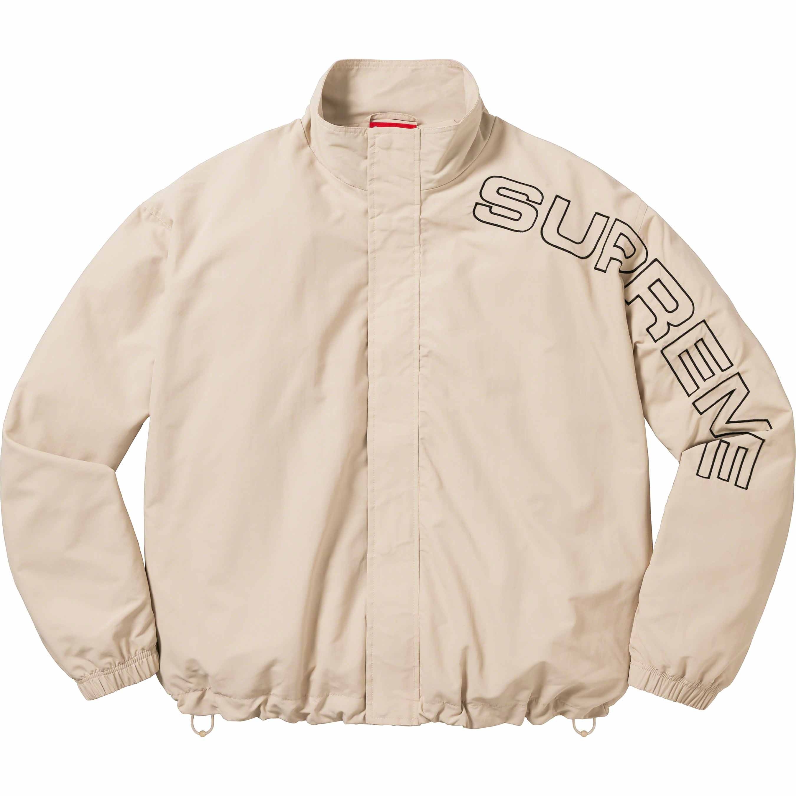 Spellout Embroidered Track Jacket view 13
